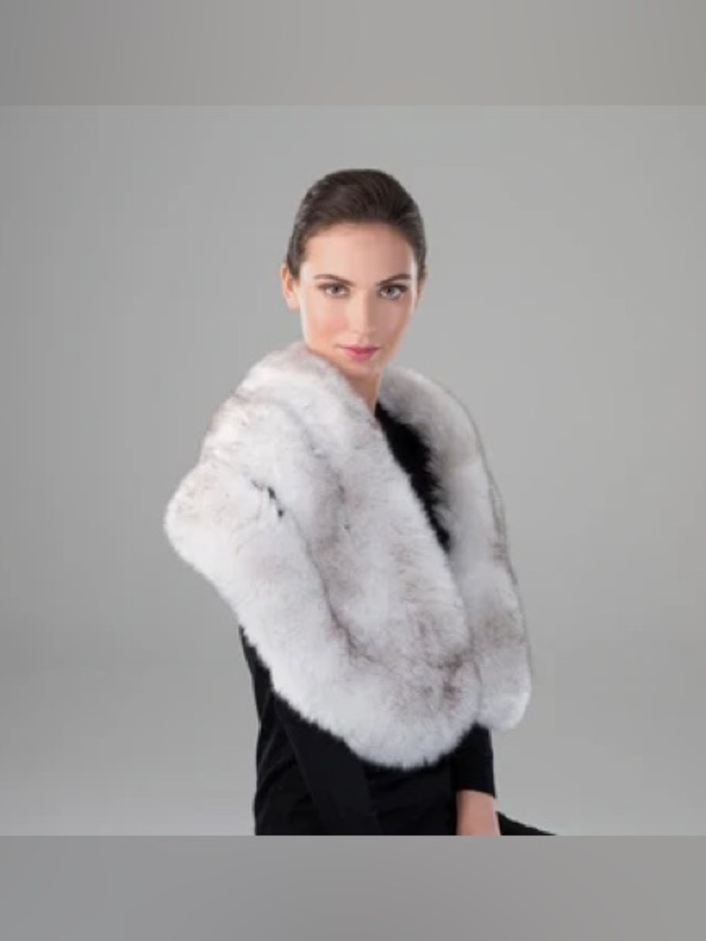 Surell Faux Fur Wrap - Plush Luxury Stole